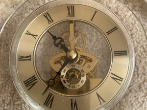 QUARTZ SKELETON CLOCK in Bembridge