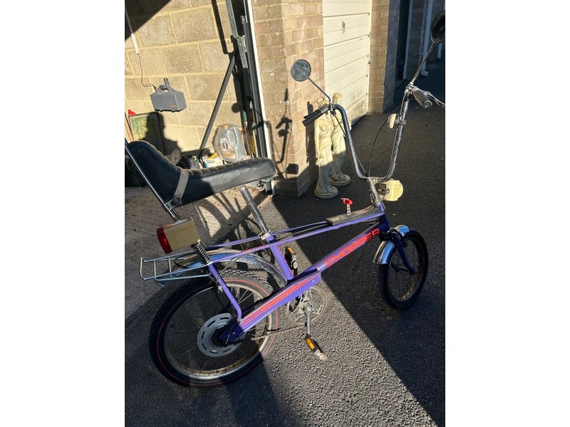 Raleigh chopper Mk2. Ultra violet. 1974.  in Ventnor