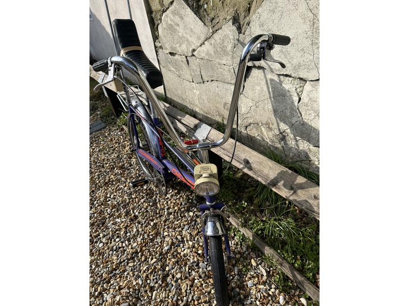 Raleigh chopper Mk2. Ultra violet. 1974.  in Ventnor
