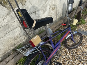 Raleigh chopper Mk2. Ultra violet. 1974.