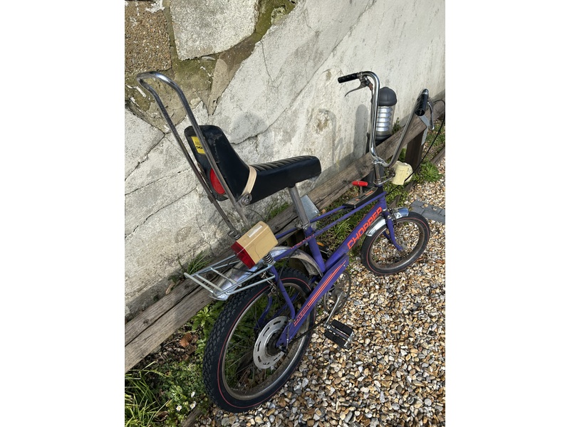 Raleigh chopper Mk2. Ultra violet. 1974.