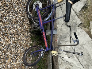 Raleigh chopper Mk2. Ultra violet. 1974.  Adults Bicycles