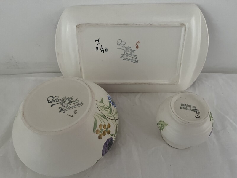 Radford Pottery - handpainted