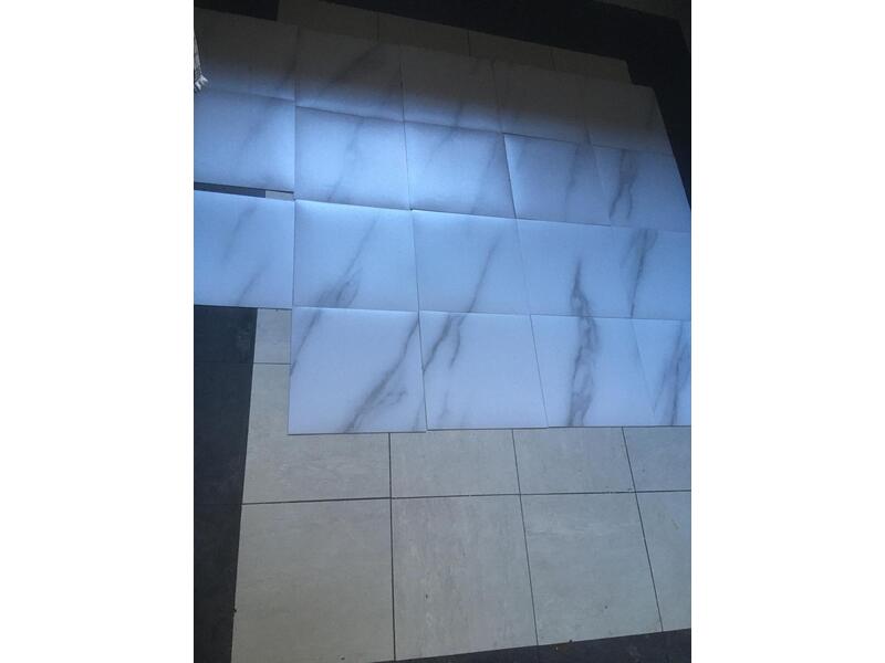 DIVCHI marble effect vinyl floor tiles in Ryde