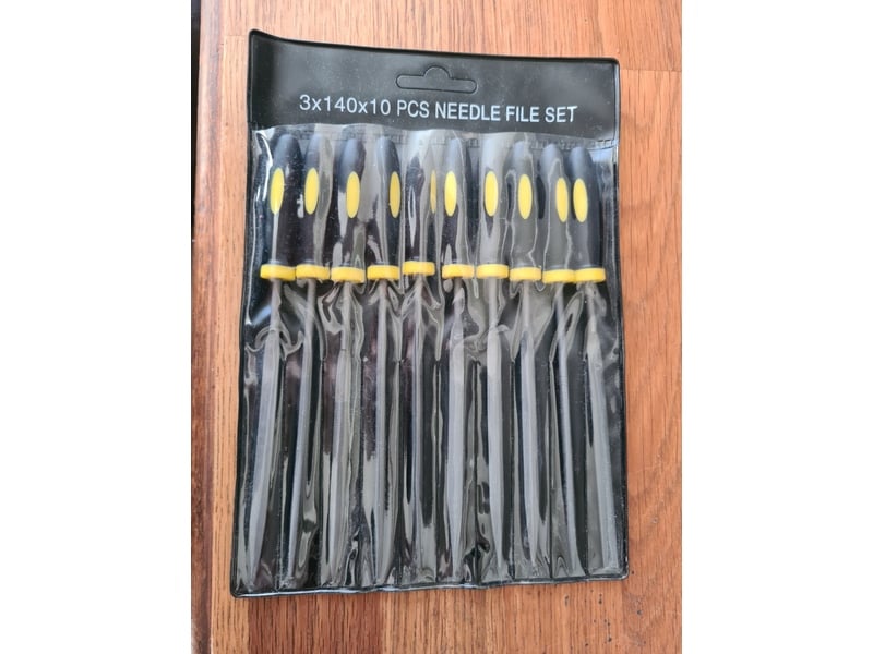 Needle File Set Precision file set - 10 Pack in Seaview
