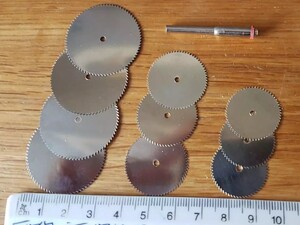 11pc Circular Saw Disc Set Dremel Mini Drill Rotary Tool Wood Cutting Blade  in Seaview