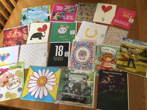 Mixture of Nice Greeting Cards. in Sandown