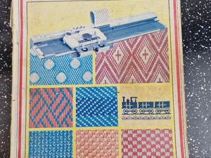 Knitting machine books wanted