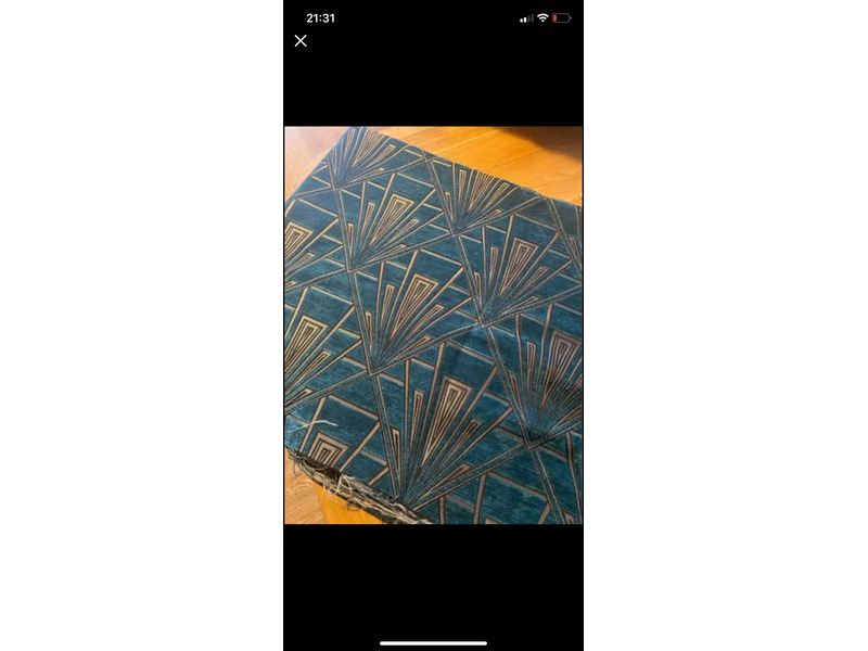 Gatsby Lalique fabric 2M in Shanklin