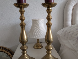 Brass candle sticks holders  in Sandown