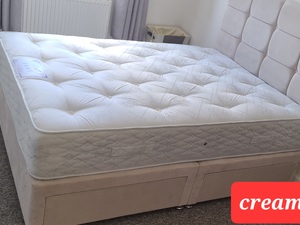 New double bed and orthopaedic mattress  in Ryde