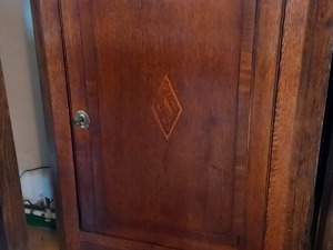 Antique oak corner cupboard  in Shanklin