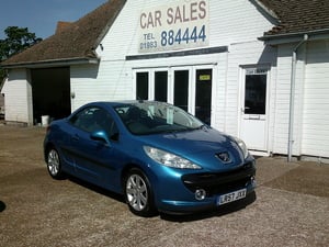 2007/57 Peugeot 207 Cabriolet 1.6 16v Sport £2,995