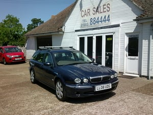 Automatic - 2008/08 Jaguar X-type 2.5 V6 SE £3,495