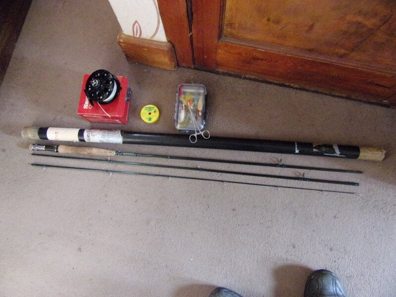 Cheap fly fishing kit  in Cowes