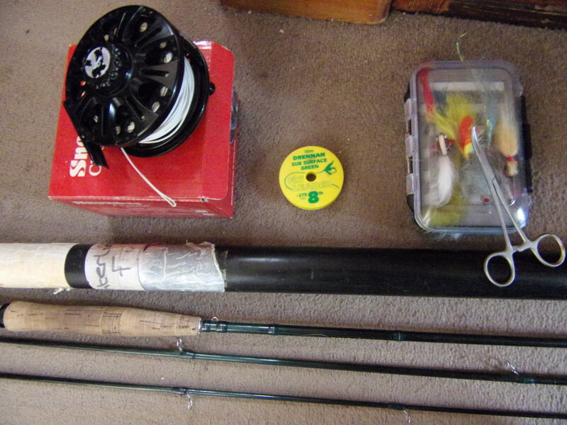 Cheap fly fishing kit
