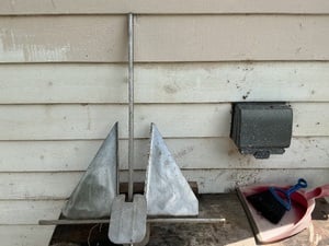 Danforth Boat Anchor (Stainless Steel) in Ventnor