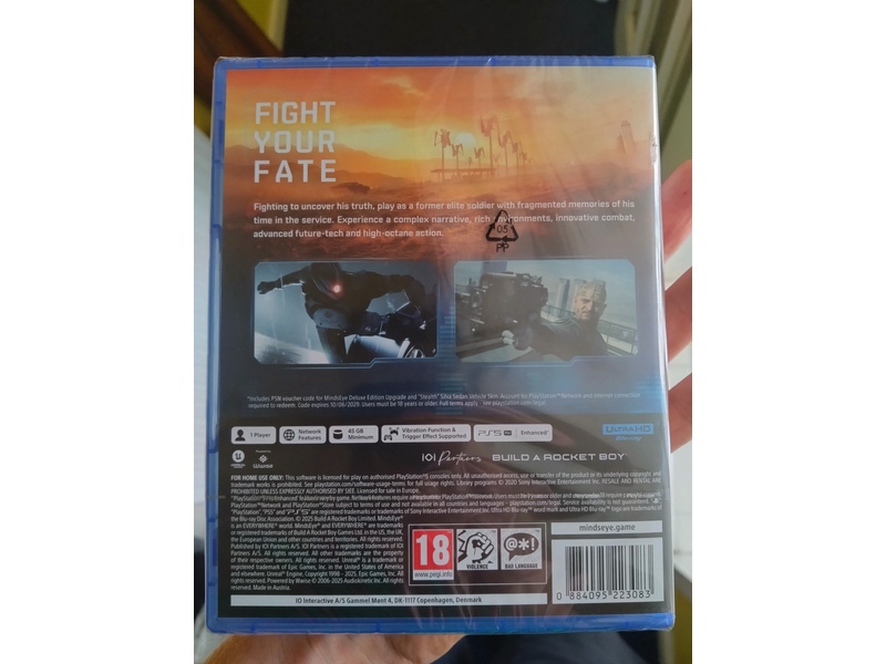 Mindseye ps5 brand new and sealed £20