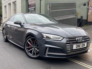 Audi S5 3.0l V6 Petrol TSI 354PS Quattro Tiptronic Automatic 2dr finished in Metallic Amethyst Grey