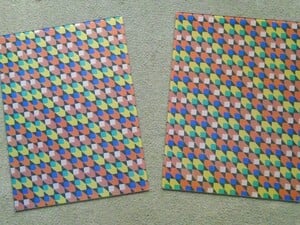 Habitat Geo work top savers (glass) x 2 brand new and unused. in Sandown