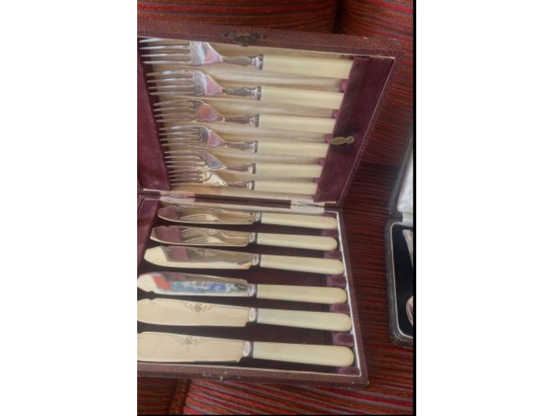 FISH KNIVES AND FORKS  in Totland Bay