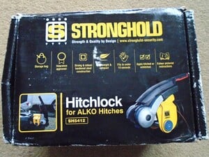 Stronghold Hitchlock for Alco hitches, hardly used, c/w two keys. in Sandown