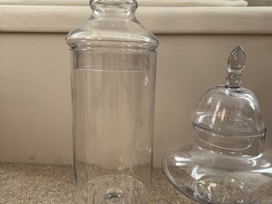 Apothecary glass jars in Seaview