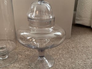 Apothecary glass jars
