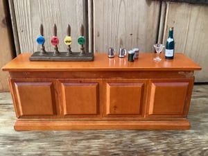1/12th Scale PUB BAR with PUMPS and ACCESSORIES  in Cowes