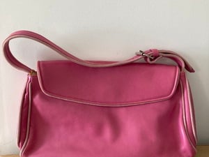 L K Bennett London Pink Leather Handbag  in Cowes