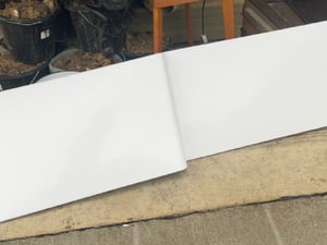 Lefthand Dogleg Bath Panel - White in Bembridge