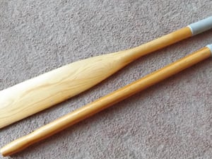 One Wooden Dinghy Oar in Ryde