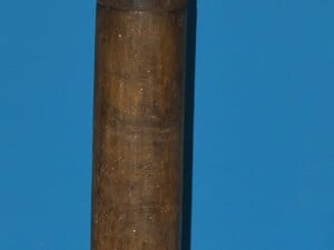 Rare & Interesting  Antique Cobbler's Oak & Cast Iron Last Shoe Boot On Oak Leg Very Good Condition in Sandown