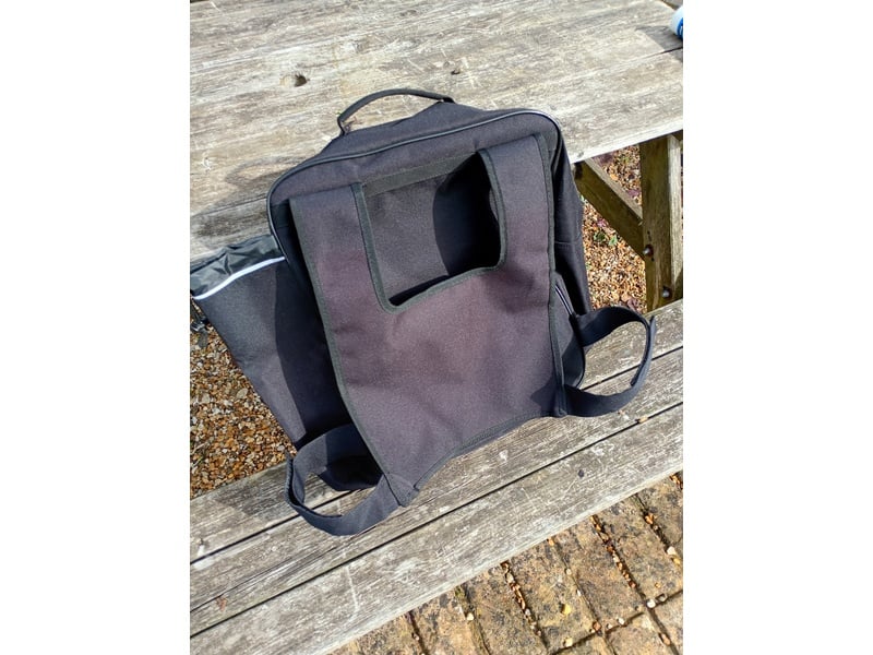 Mobility scooter seat bag