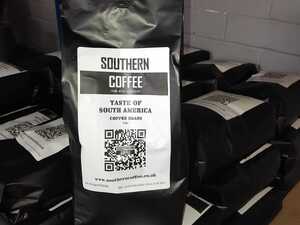 Freshly Roasted Coffee Beans on Isle of Wight South American Blend in Freshwater