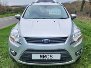 FORD KUGA '2.0 TDCi TITANIUM' MODEL 2011 - 61 PLATE IN PLATNIUM SILVER METALLIC.- SUV.