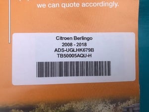 Thermal Blinds Berlingo Caravan and Motorhome Accessories