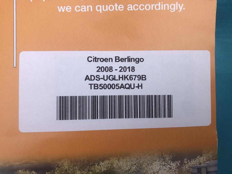 Thermal Blinds Berlingo Caravan and Motorhome Accessories