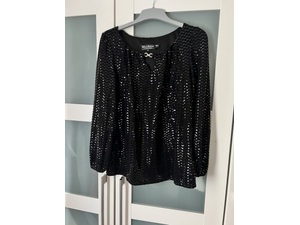 Black sequin top - Size 10 - New without tags  in Cowes