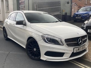 Mercedes A-Class AMG Line a180 CDi Diesel 5dr Hatchback Finished in Arctic White