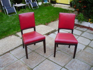 Pair of chairs.