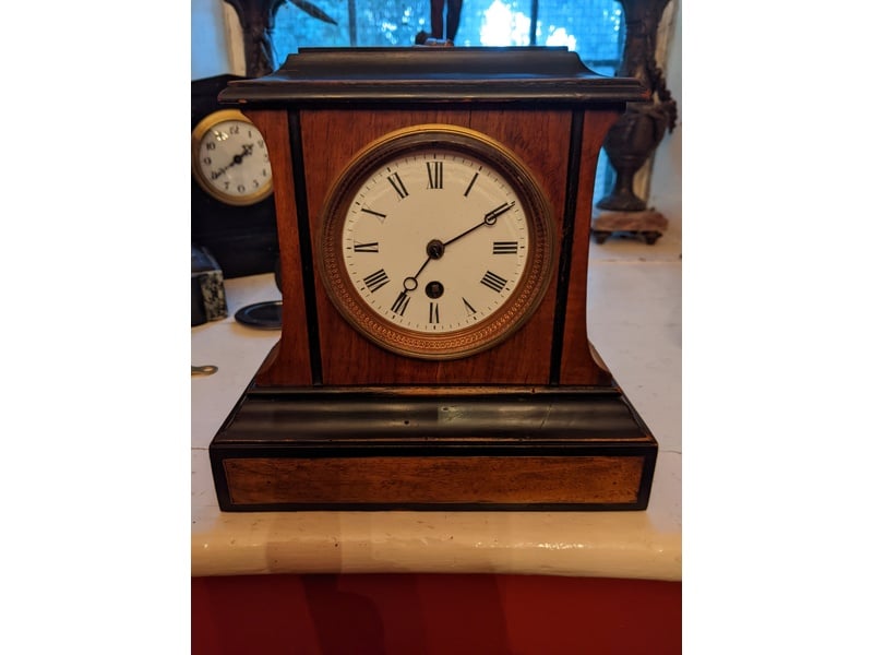 Selection of mechanical wooden clocks. in East Cowes