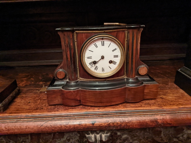 Selection of mechanical wooden clocks. Clocks in East Cowes