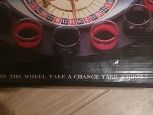 Drinking roulette game  in Newport