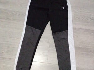 George long sports trousers in black, grey & white, size 14-15 years in East Cowes