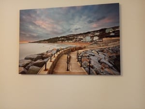 Large canvas print of Ventnor by Available Light in Ventnor