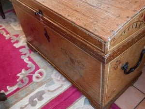 Domed handpainted chest Furniture in Shanklin