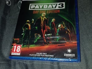 Ps5 payday 3 still sealed £8 in Sandown
