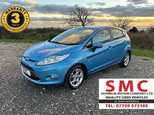 2012 FORD FIESTA 1.25 ZETEC