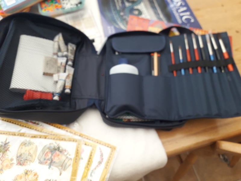 Large amount of arts & craft items  Crafts